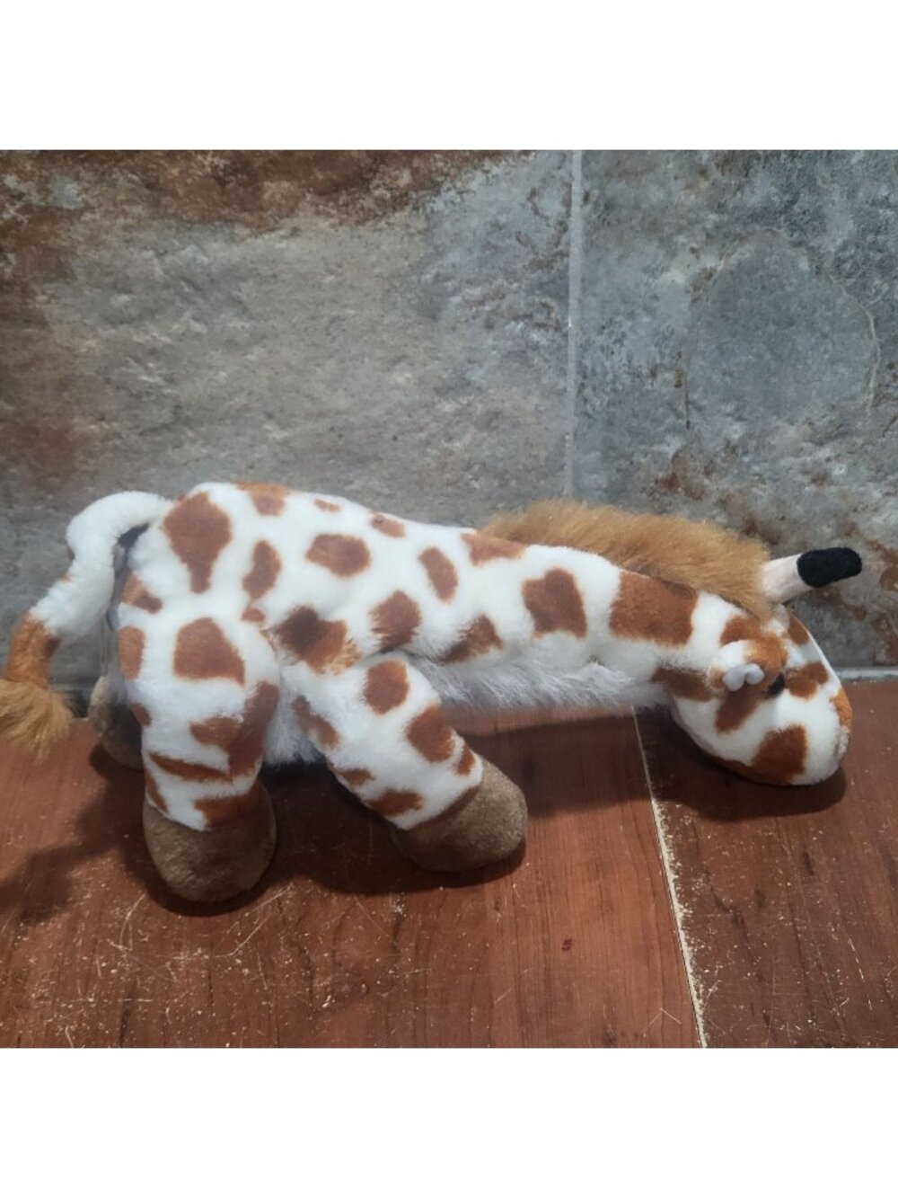 Vintage BJ Toy Giraffe Soft Plush Toy Stuffed Animal